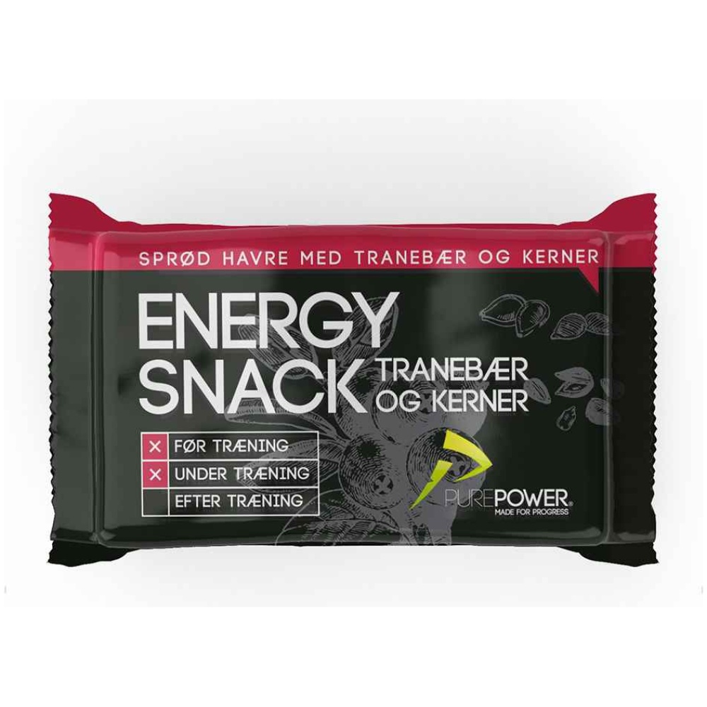 Purepower Energibar - Tranebær (60 gram)